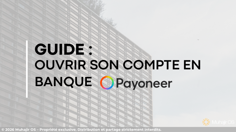 Ouvrir un compte Payoneer